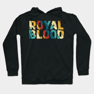 Retro Color -  Royal Blood Hoodie